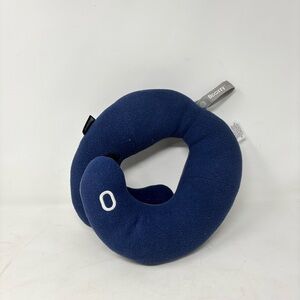 BCOZZY Neck Pillow for Travel Provides Double Support to Head Neck Blue OS